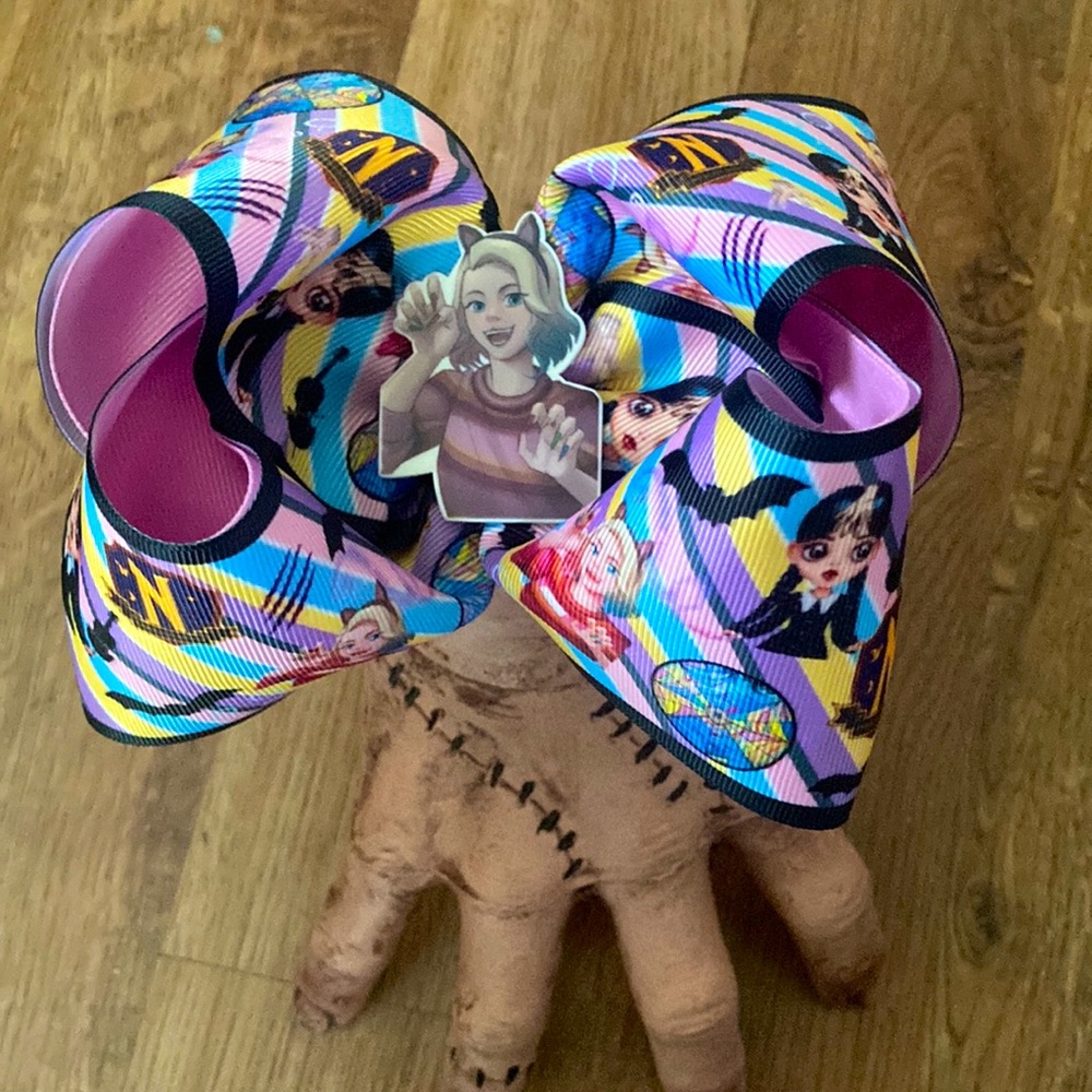 Wednesday Addams hair bow